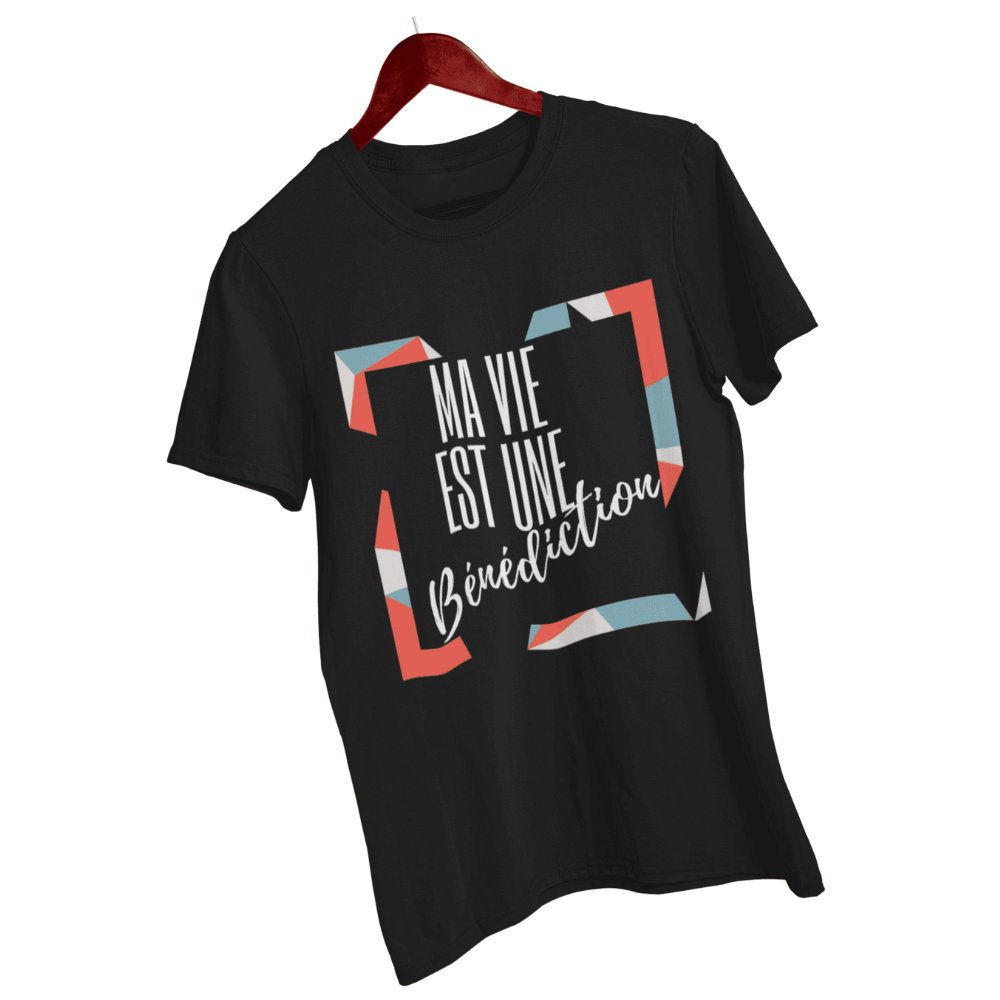 T-Shirt - "Ma vie est une bénédiction" - Jelotia