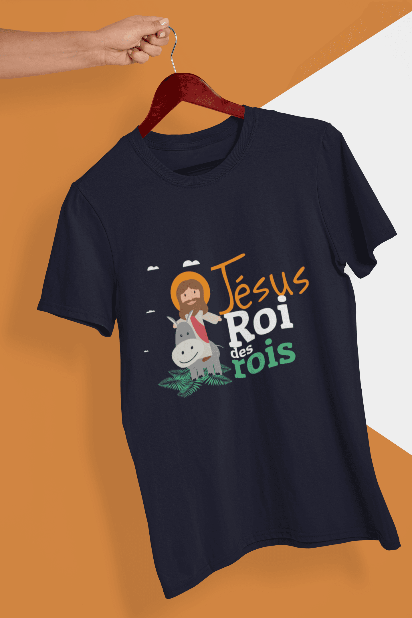 T-Shirt -"JESUS, Roi des rois" - Jelotia
