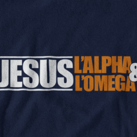 T-Shirt - "JESUS, l’Alpha et l’Oméga" - 2- Jelotia