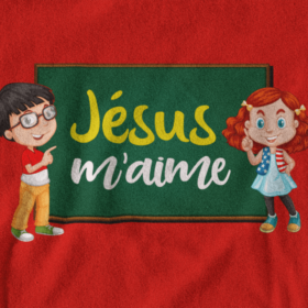 T-Shirt -"JESUS m'aime"- Jelotia