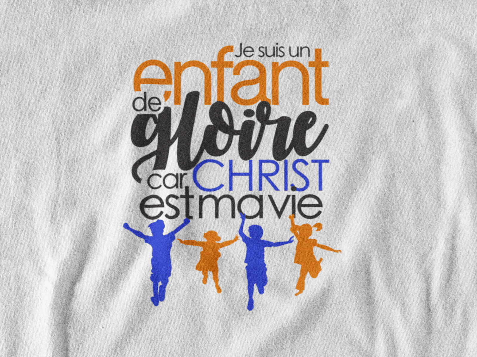 T-shirt - "Je suis un enfant de gloire " - Jelotia