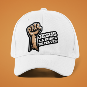 Casquette - "Jésus La Force de ma vie" - Jelotia- Impression